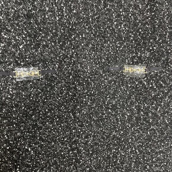 Talbots Dress 12 Black Bouclé Knit Tweed Sheath 3/4 Sleeve Holiday Classic NEW - Picture 5 of 9